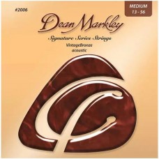 DEAN MARKLEY 2006 - Струны для акустической гитары, серия Vintage Bronze, калибр Medium 13-56