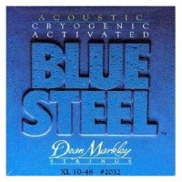 DEAN MARKLEY 2032 Blue Steel XL -струны для акустической гитары (92% медь, 8% цинк) толщина 10-48