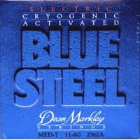DEAN MARKLEY 2562A Blue Steel -струны для 7-стр. электрогитары (8% никел. покрытие,заморозка) 11-60