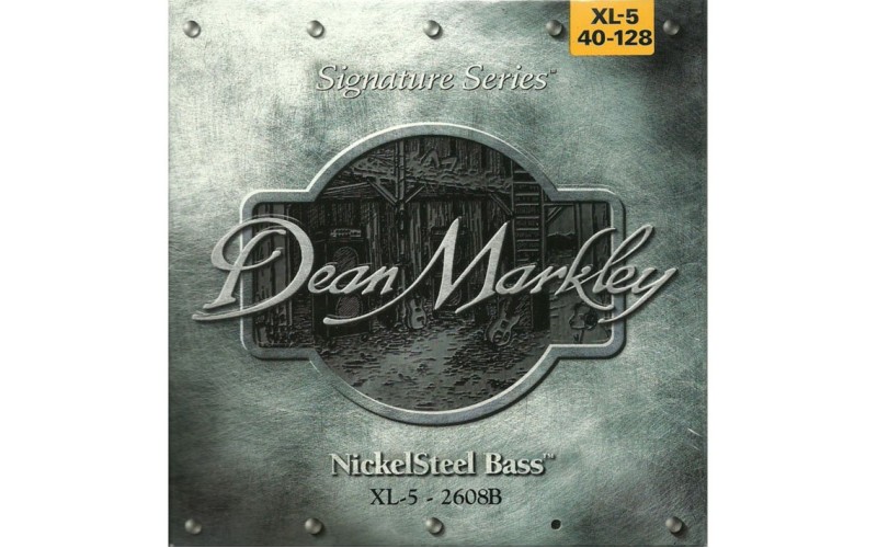 DEAN MARKLEY 2608B NickelSteel Bass - струны для 5-струн бас-гит. (нержав, заморозка) толщина 40-128