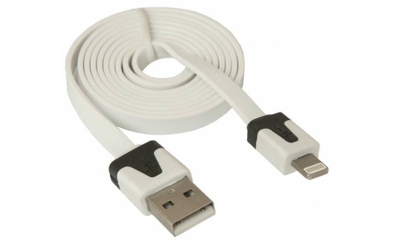 DEFENDER ACH01-03P USB кабель USB(AM) -Lightning(M), 1м. для подключения и зарядки iPhone 5/6, iPad
