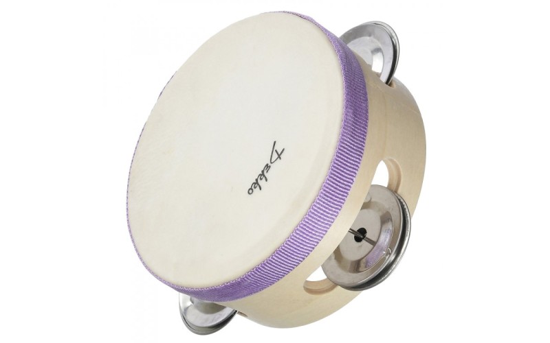 DEKKO ATH4-3 PL Бубен деревянный корпус с фиолетоым кантом , 10 см
