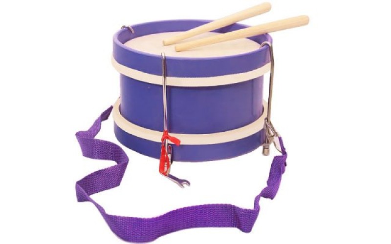 DEKKO TB-1 Purple Барабан детский, цвет - ФИОЛЕТОВЫЙ, материал корпуса - липа, диаметр барабана 10