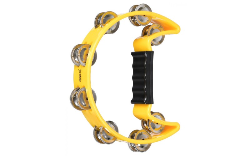 DEKKO TX9-16 YW Тамбурин в форме полумесяца ЖЁЛТЫЙ