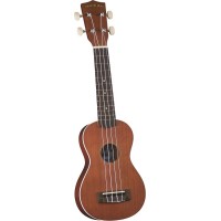 DIAMOND HEAD DU-250 Satin Mahogany укулеле сопрано, корпус и гриф красное дерево, чехол в комплекте