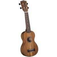 DIAMOND HEAD DU-350 Flamed Acacia укулеле сопрано, корпус акация, гриф красное дерево, чехол