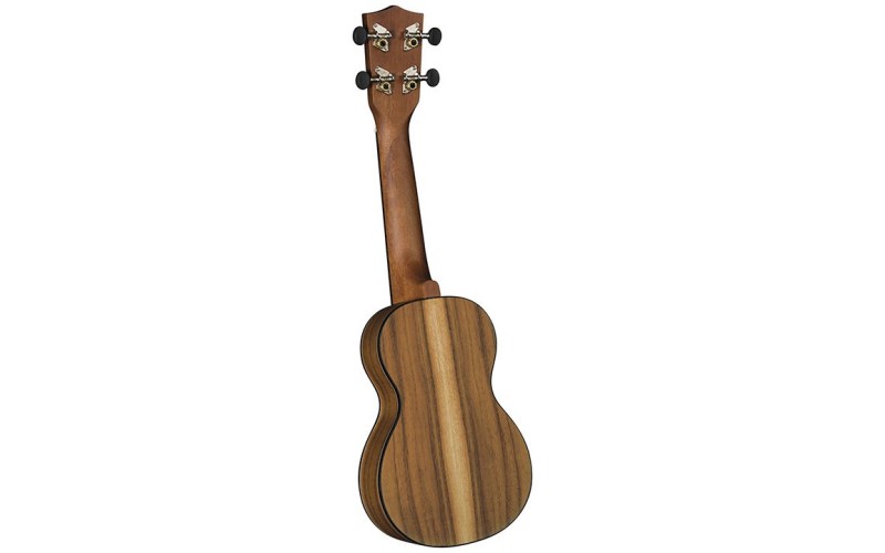 DIAMOND HEAD DU-350 Flamed Acacia укулеле сопрано, корпус акация, гриф красное дерево, чехол