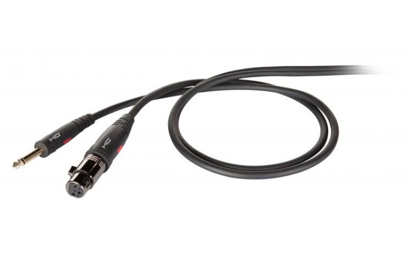 Die HARD DHG200LU5 - Проф. микрофонный кабель, моно джек <-> XLR F, длина - 5м
