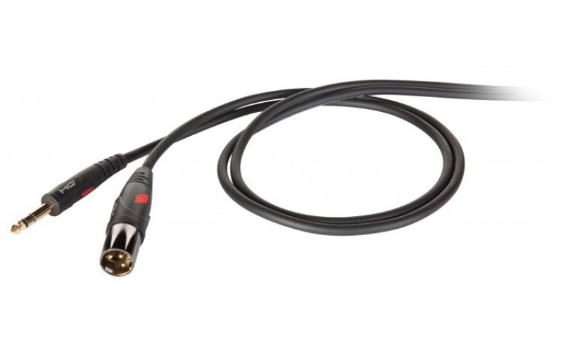 Die HARD DHG230LU3 - Проф. микр. кабель, стерео джек <-> XLR M, длина - 3м