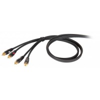 Die HARD DHG505LU5 - Проф. аудио кабель, стерео, 2х RCA <-> 2х RCA, длина 5 м Die HARD DHG505LU5 - Проф. аудио кабель, стерео, 2х RCA <-> 2х RCA, длина 5 м