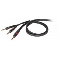 Die HARD DHG540LU18 - Проф. аудио кабель инсертный,2х джек 6.3мм.<-> стерео джек 6.3мм , длина 1.8 м