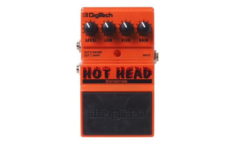 DIGITECH DHH HOT HEAD DISTORTION педаль дисторшн