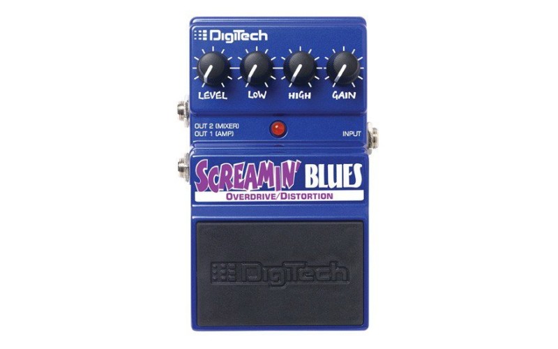 DIGITECH DSB SCREAMIN’ BLUES OVERDRIVE/DISTORTION Педаль овердрайв, дисторшн