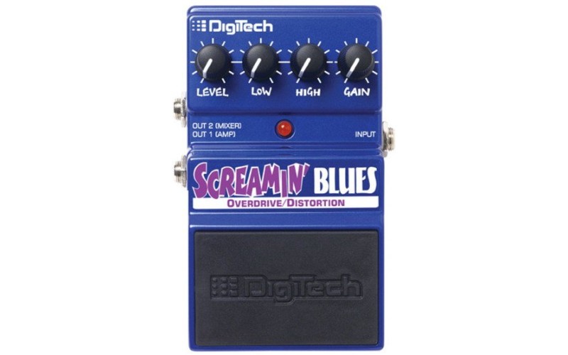 DIGITECH DSB SCREAMIN’ BLUES OVERDRIVE/DISTORTION Педаль овердрайв, дисторшн