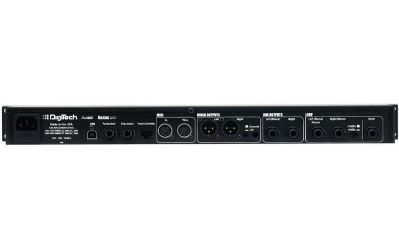 DIGITECH GSP1101 Guitar Modeling 1U Rack Preamp Processor w/ USB Преамп-процессор эффектов