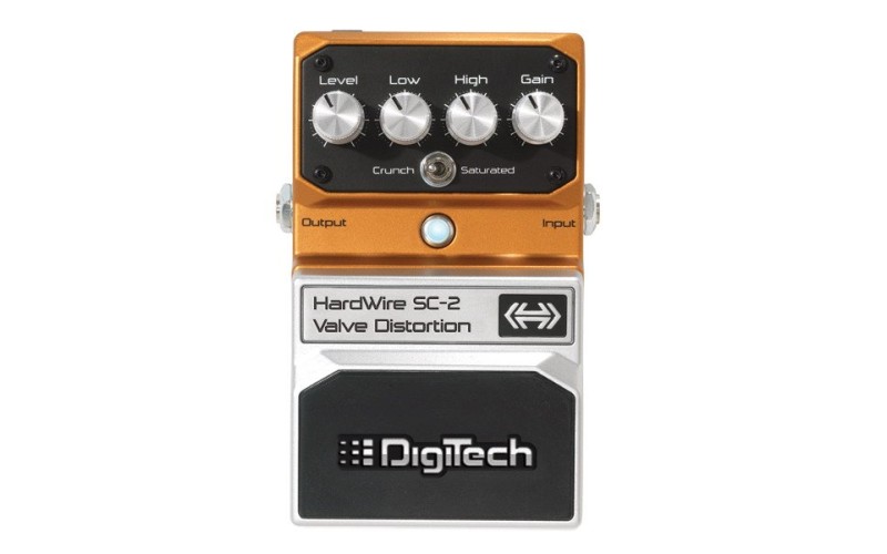 DIGITECH HARDWIRE SC-2 DISTORTION гитарная педаль эффектов дисторшн