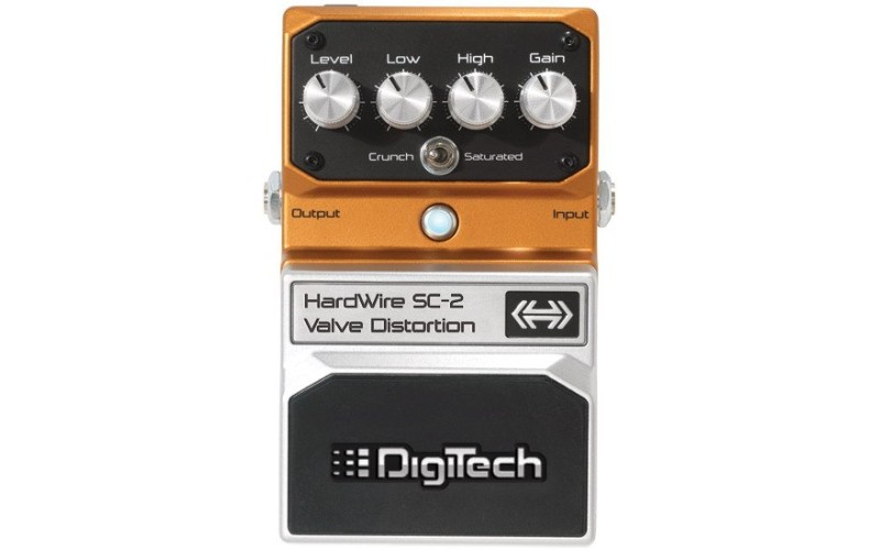 DIGITECH HARDWIRE SC-2 DISTORTION гитарная педаль эффектов дисторшн