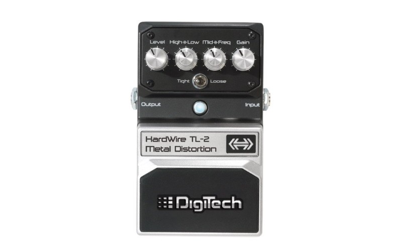 DIGITECH HARDWIRE TL-2 METAL DISTORTION гитарная педаль эффектов метал дисторшн