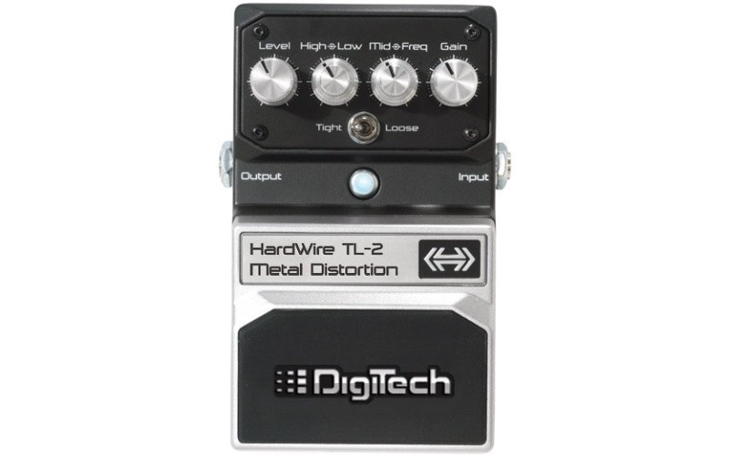 DIGITECH HARDWIRE TL-2 METAL DISTORTION гитарная педаль эффектов метал дисторшн