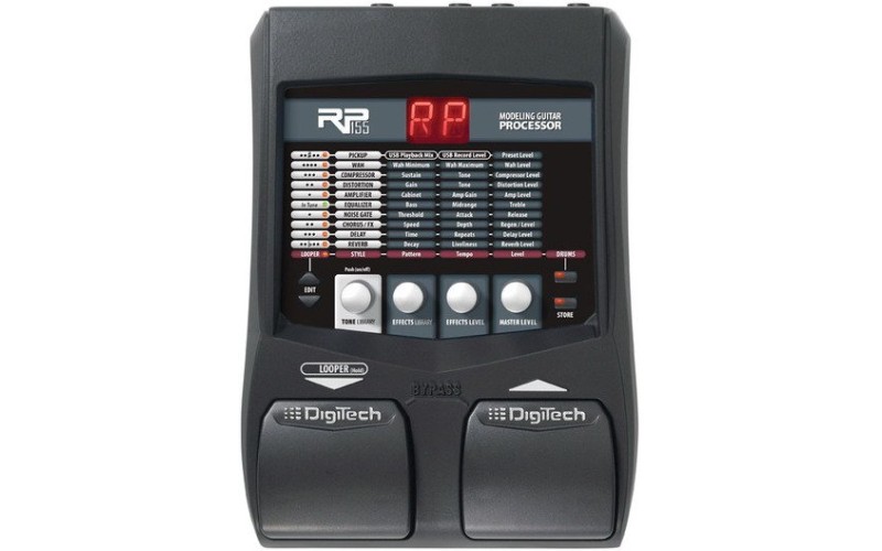 DIGITECH RP155 GUITAR MULTI-EFFECT PROCESSOR процессор эффектов гитарный моделирующий