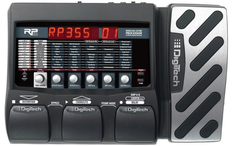 DIGITECH RP355 GUITAR MULTI-EFFECT PROCESSOR процессор эффектов гитарный моделирующий