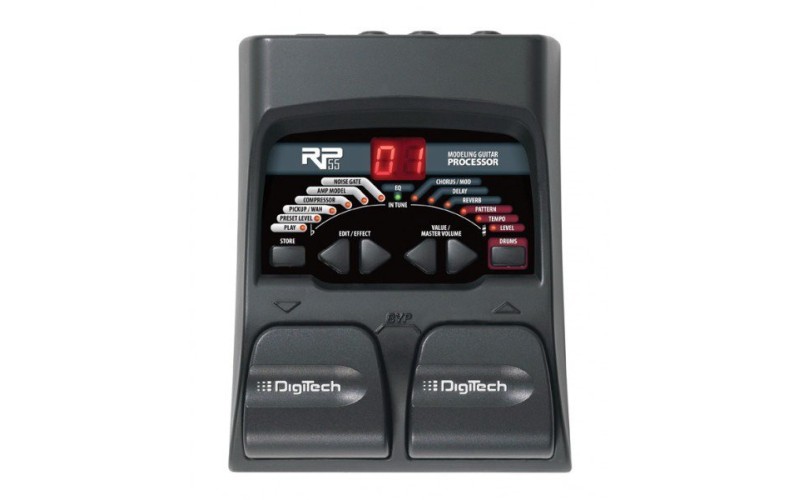 DIGITECH RP55 GUITAR MULTI-EFFECT PROCESSOR Процессор эффектов гитарный моделирующий