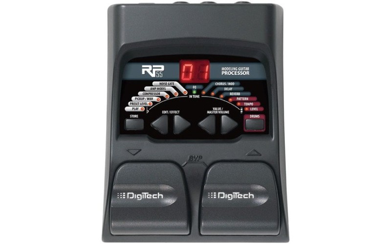 DIGITECH RP55 GUITAR MULTI-EFFECT PROCESSOR Процессор эффектов гитарный моделирующий