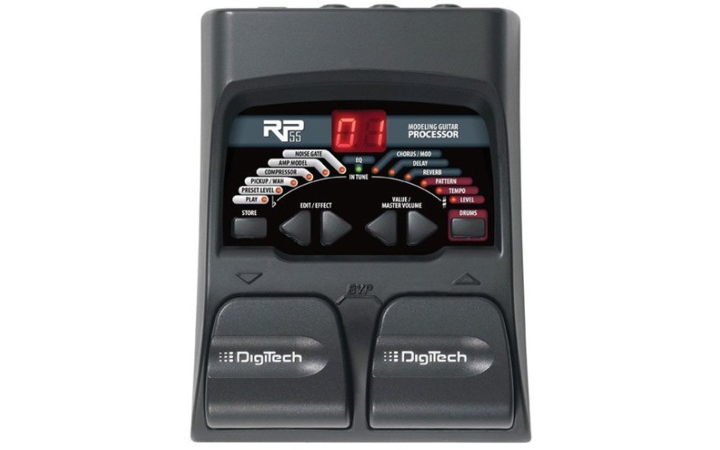 DIGITECH RP55 GUITAR MULTI-EFFECT PROCESSOR Процессор эффектов гитарный моделирующий