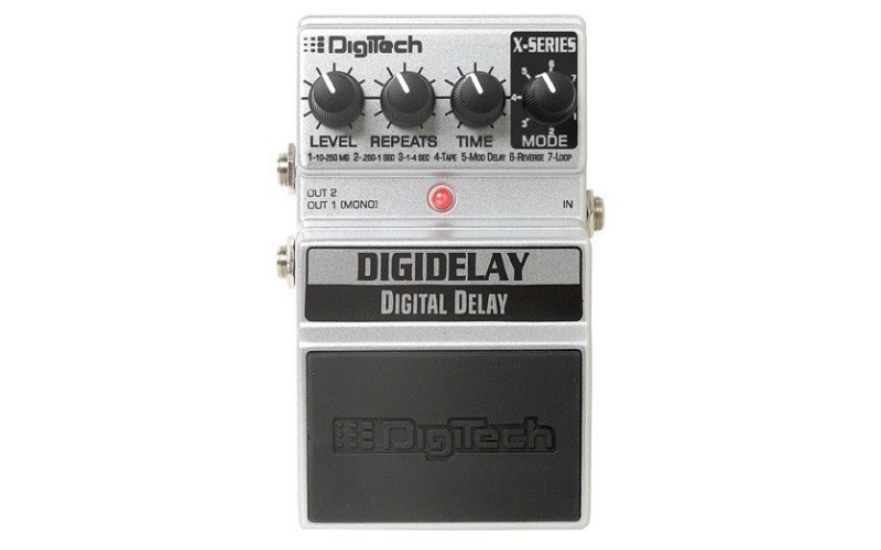 DIGITECH XDD DIGIDELAY 4-SECOND DIGITAL DELAY моделирующая педаль эффектов