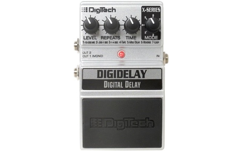 DIGITECH XDD DIGIDELAY 4-SECOND DIGITAL DELAY моделирующая педаль эффектов