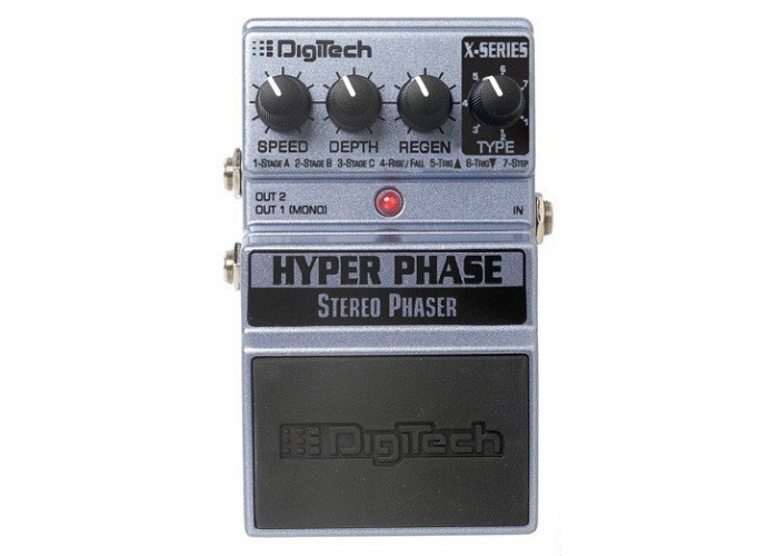 DIGITECH XHP Hyper Phase педаль для гитары, 7 типов фазеров.