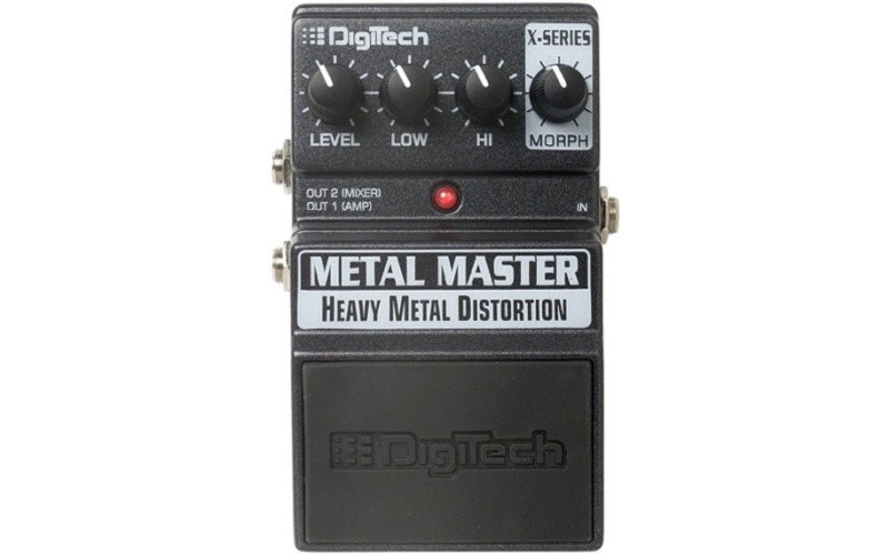DIGITECH XMM METAL MASTER. METAL DISTORTION моделирующая педаль эффектов