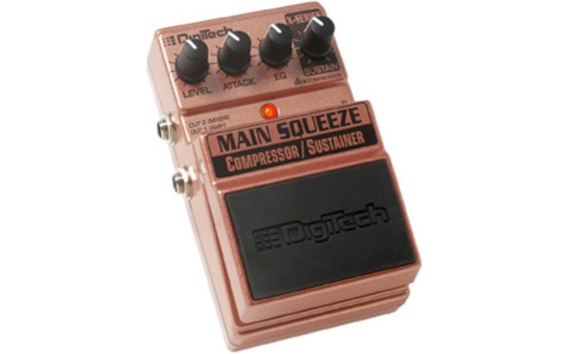 DIGITECH XMS MAIN SQUEEZE. COMPRESSOR/SUSTAINER моделирующая педаль эффектов