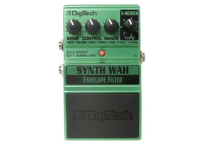 DIGITECH XSW Synth Wah педаль для гитары, синтезатор WAH, 7 типов