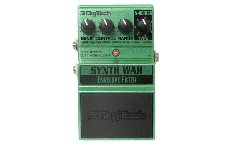 DIGITECH XSW Synth Wah педаль для гитары, синтезатор WAH, 7 типов