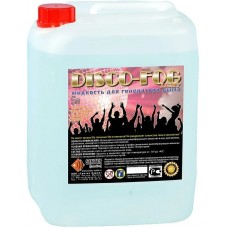 Disco Fog LIGHT Жидкость для генераторов дыма БЫСТРОГО рассеивания (на водной основе), 5л