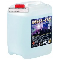 Disco Fog SLOW Жидкость для генератора дыма МЕДЛЕННОГО рассеивания на водной основе без глицерина,5л
