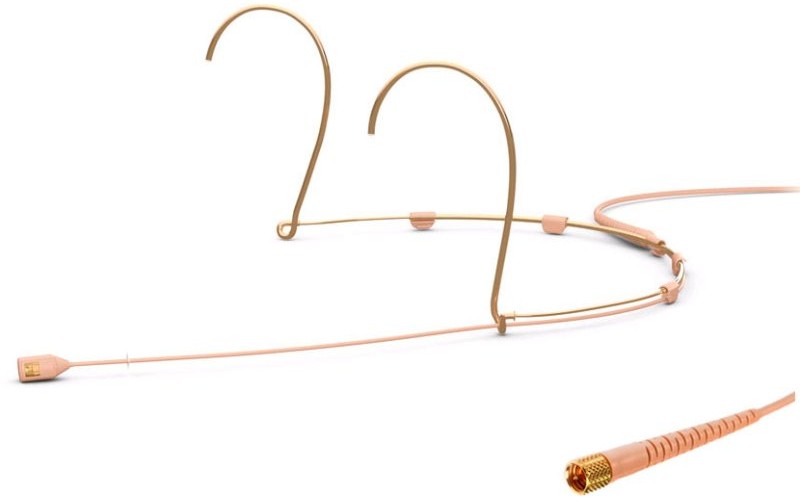 DPA 4088-DC-A-F00-LH конденсаторный кардиоидный микрофон с регулируемым оголовьем, CORE, бежевый, ра