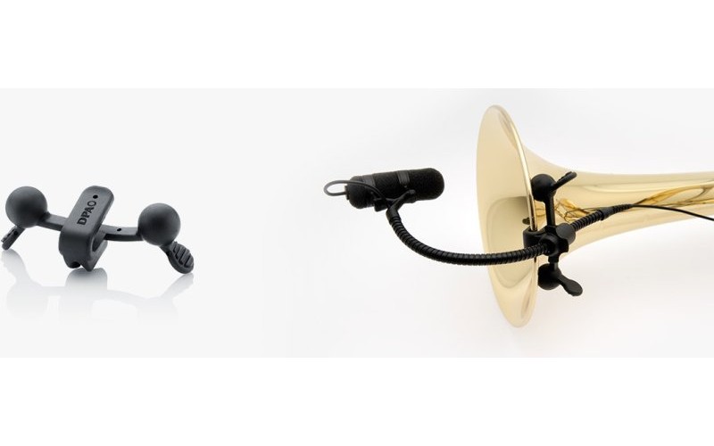 DPA 4099-DC-2-199-T микрофон для медных духовых с креплением, конденсаторный инструментальный, Goose