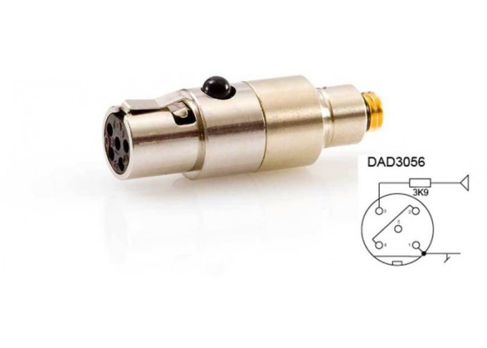 DPA DAD3056 переходник c MicroDot на Lectrosonics LM, SM, UM Series (for Low DC Microphones)