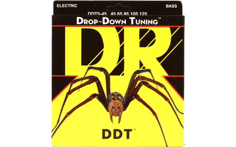 DR DDT5-45 DROP-DOWN TUNING Струны для бас-гитары