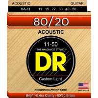 DR HA-11 HI-BEAM 80/20 Струны для акустических гитар