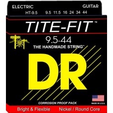 DR HT-9,5 TITE-FIT Half-Tite Комплект струн для электрогитры, 9.5-46