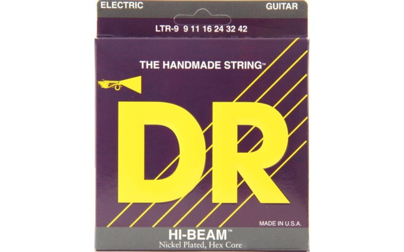 DR LTR-9 HI-BEAM Струны для электрогитары