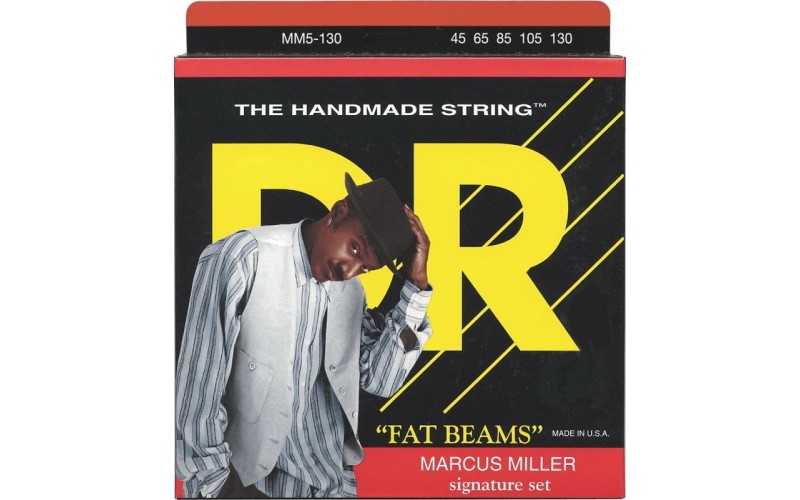 DR MM5-130 FAT-BEAMS (45-130) - струны для 5 струнной бас-гитары