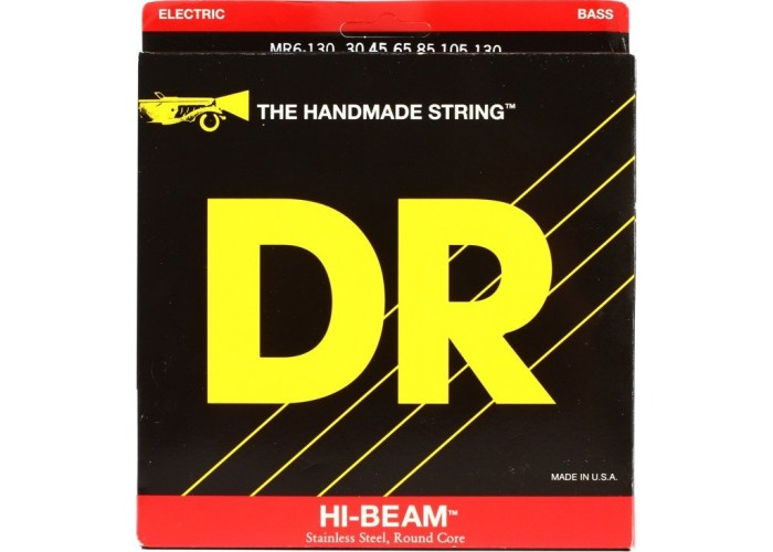 DR MR6-130 (30-130) HI-BEAM - струны для 6-струнной бас-гитары