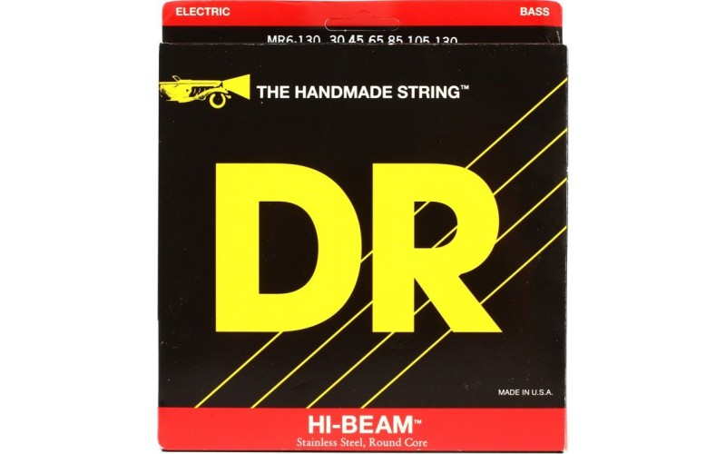 DR MR6-130 (30-130) HI-BEAM - струны для 6-струнной бас-гитары