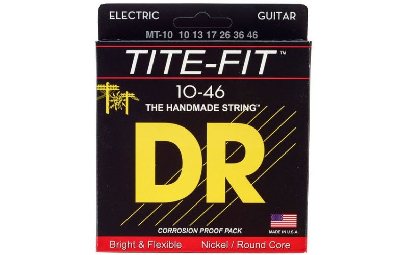 DR MT-10 TITE-FIT Струны для электрогитары