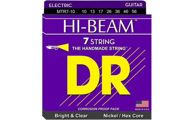DR MTR7-10 (10-56) HI-BEAM - струны для 7-струнной электрогитары