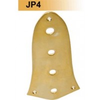 Dr.Parts JP4/CR - метал. плата для тембраблока (джаз бас), хром.